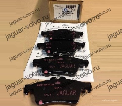 Колодки тормозные задние Jaguar XF 3.0 L supercharged задний привод оригинал