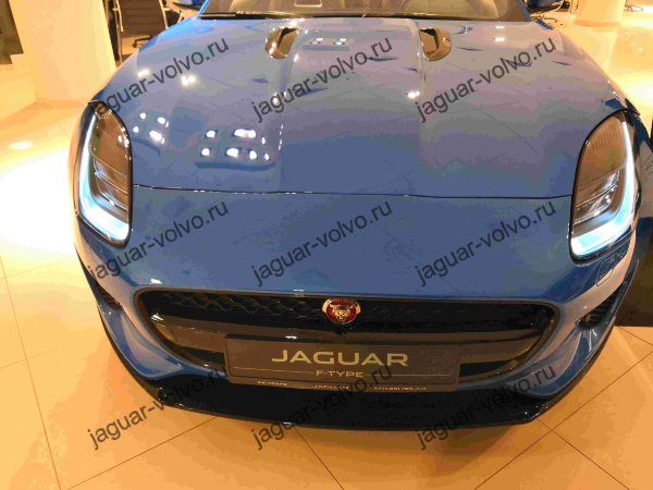 Капот и бампер  Jaguar F-Type